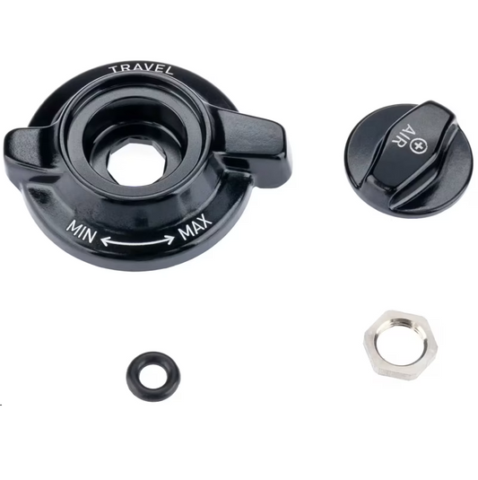 Botão de regulação da mola ROCKSHOX DUAL POSITION AIR para REVELATION/PIKE/LYRIK/YARI/ZEB A1+ #11.4018.120.000