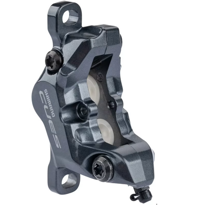 Pinça de Travão SHIMANO CUES BR-U8020 4 Pistões Post Mount Pastilhas Metálicas