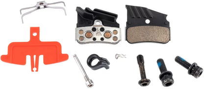 Pinça de Travão SHIMANO CUES BR-U8020 4 Pistões Post Mount Pastilhas Metálicas