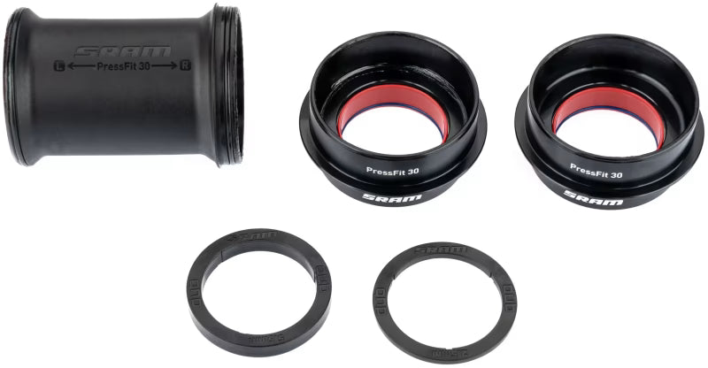 Caixa de pedaleiro SRAM DUB PressFit 30 Road WIDE 86 mm cerâmica