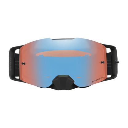 Máscara OAKLEY FRONT LINE MX B1B Blackout Ecrã Prizm MX Sapphire Iridium