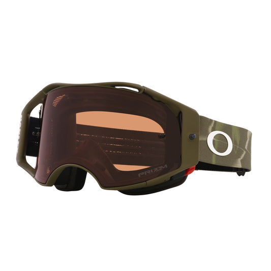 Máscara facial OAKLEY AIRBRAKE MTB Dark Brush Camo Prizm Mx Bronze
