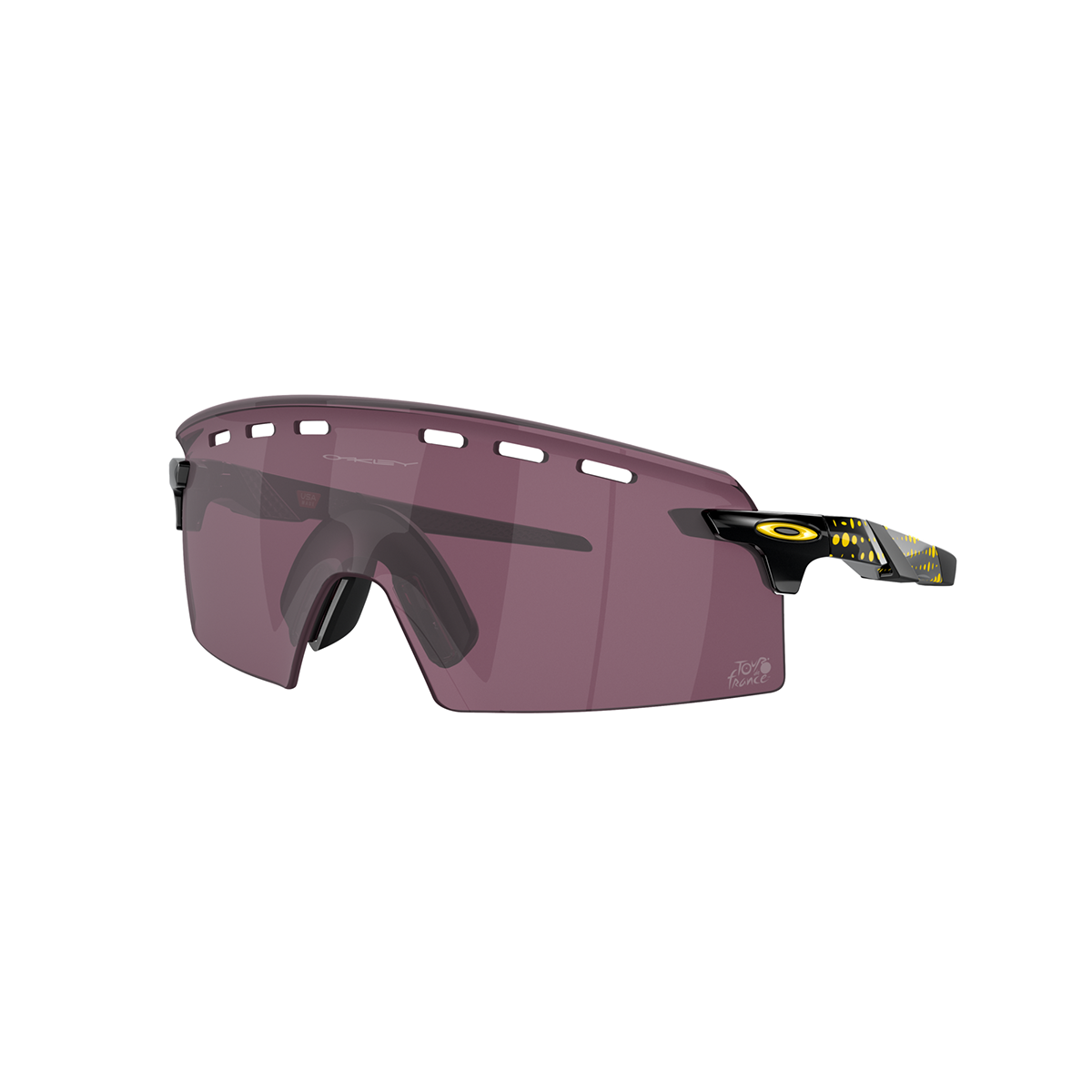 OAKLEY ENCODER STRIKEV Tour de France Óculos de sol Preto Amarelo Prizm Road Preto - OO9235-1739