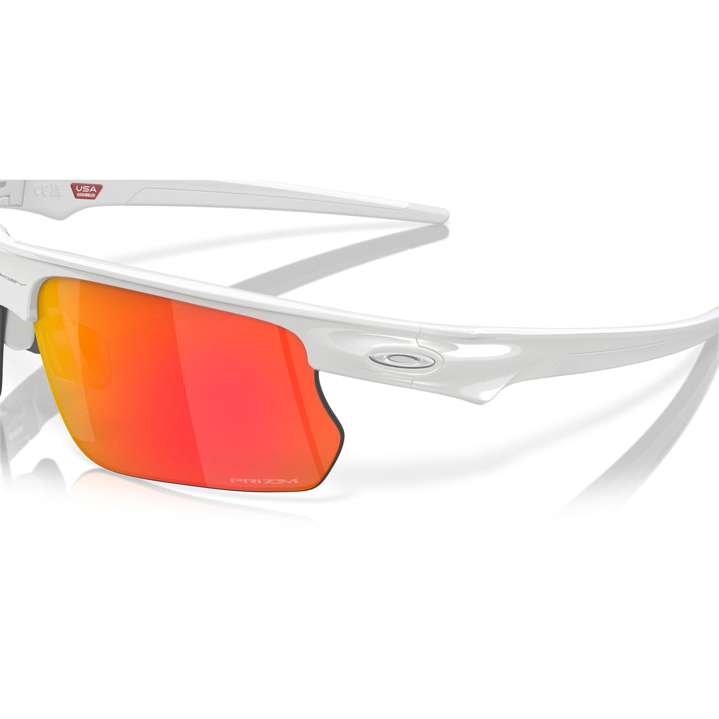 Óculos OAKLEY BISPHAERA Branco Prizm Rubi -0OO9400-0368