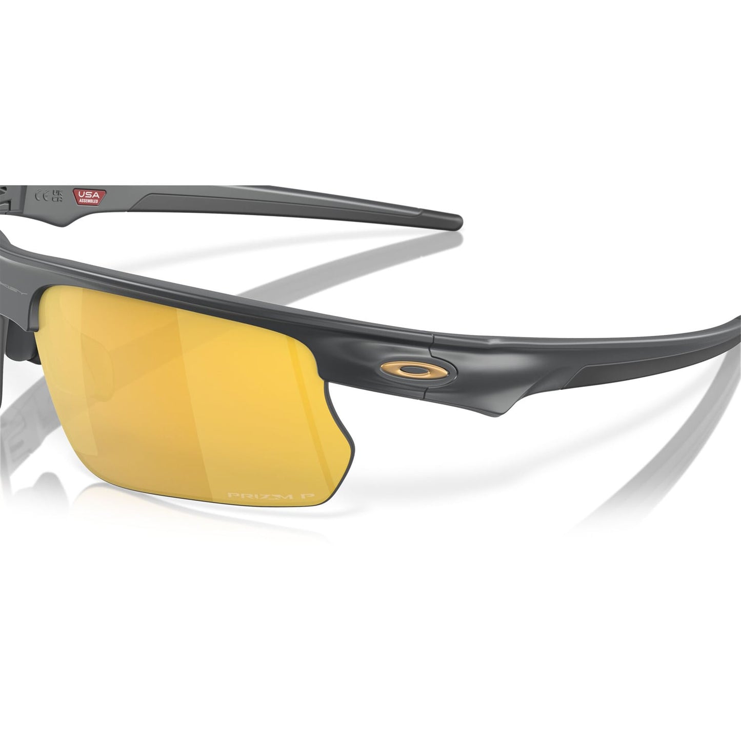 OAKLEY BISPHAERA BISPHAERA Carbono Mate Prizm 24K Polarizado - 0OO9400-1268