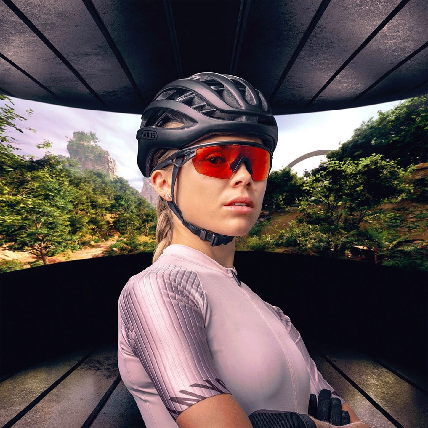 Óculos de sol OAKLEY SPHAERA Cinza Matt Prizm Trail Torch - oo94403-0936