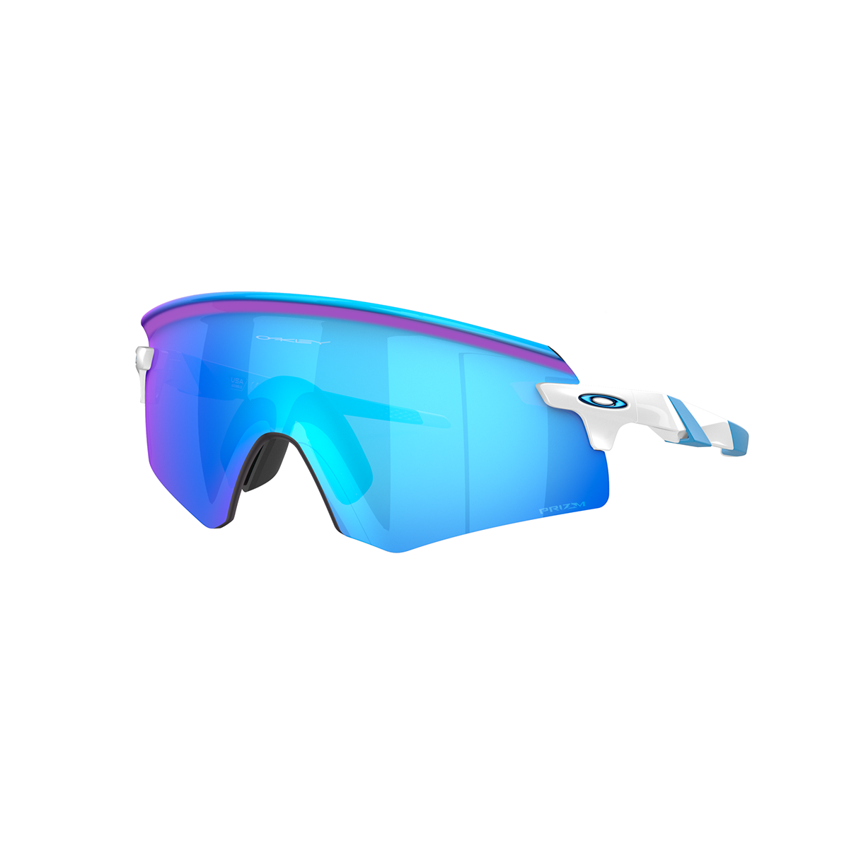 OAKLEY ENCODER Branco Polido Prizm Safira - OO9471-0536