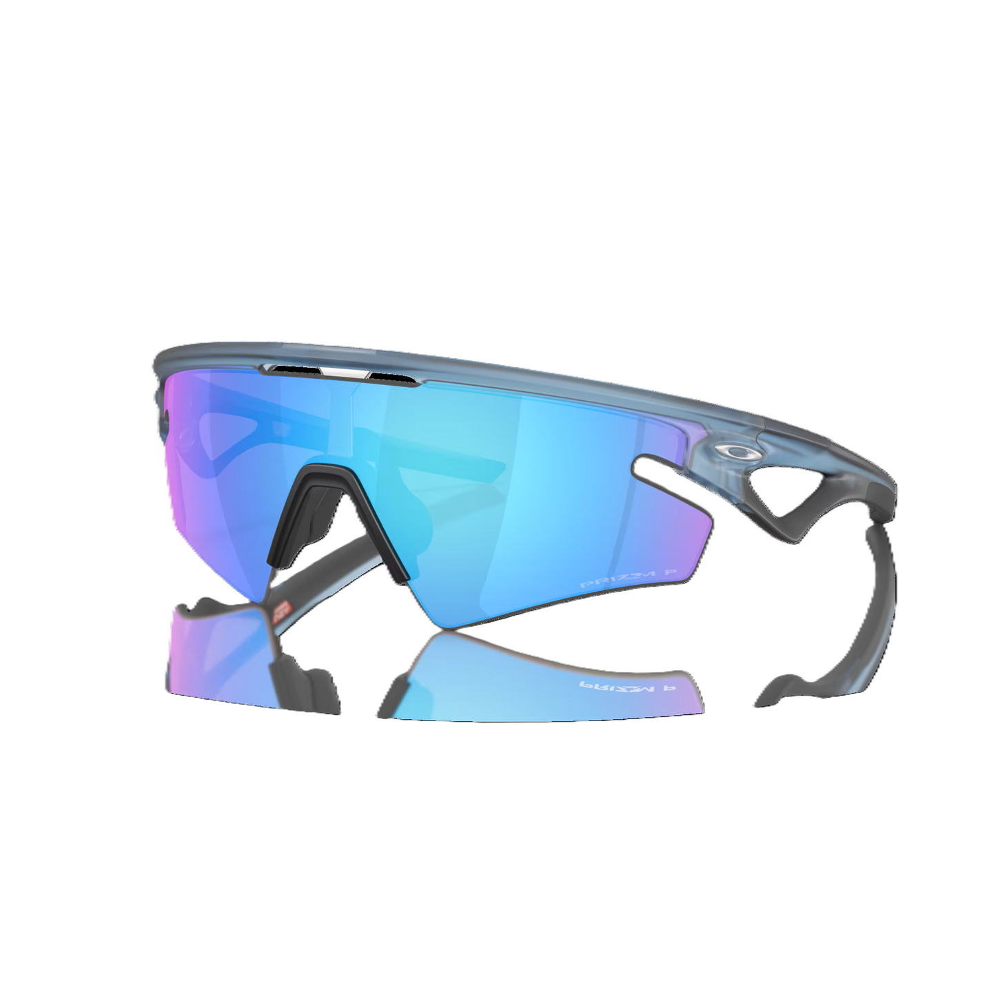 Óculos OAKLEY SPHAERA SLASH Matt Transparent Stone Prizm Sapphire Pol Lens