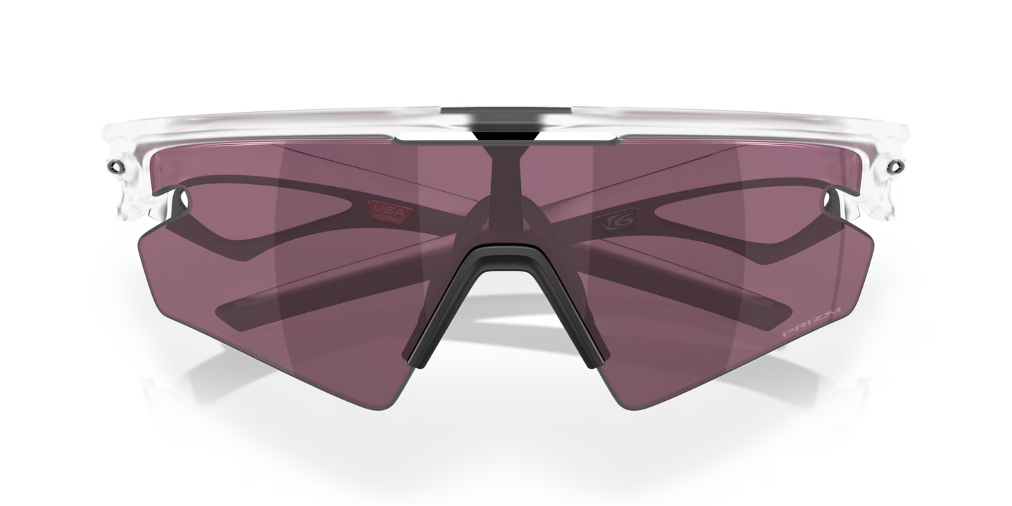 Óculos de sol OAKLEY SPHAERA SLASH Transparente Mate Prizm Road Preto - OO9499-1036
