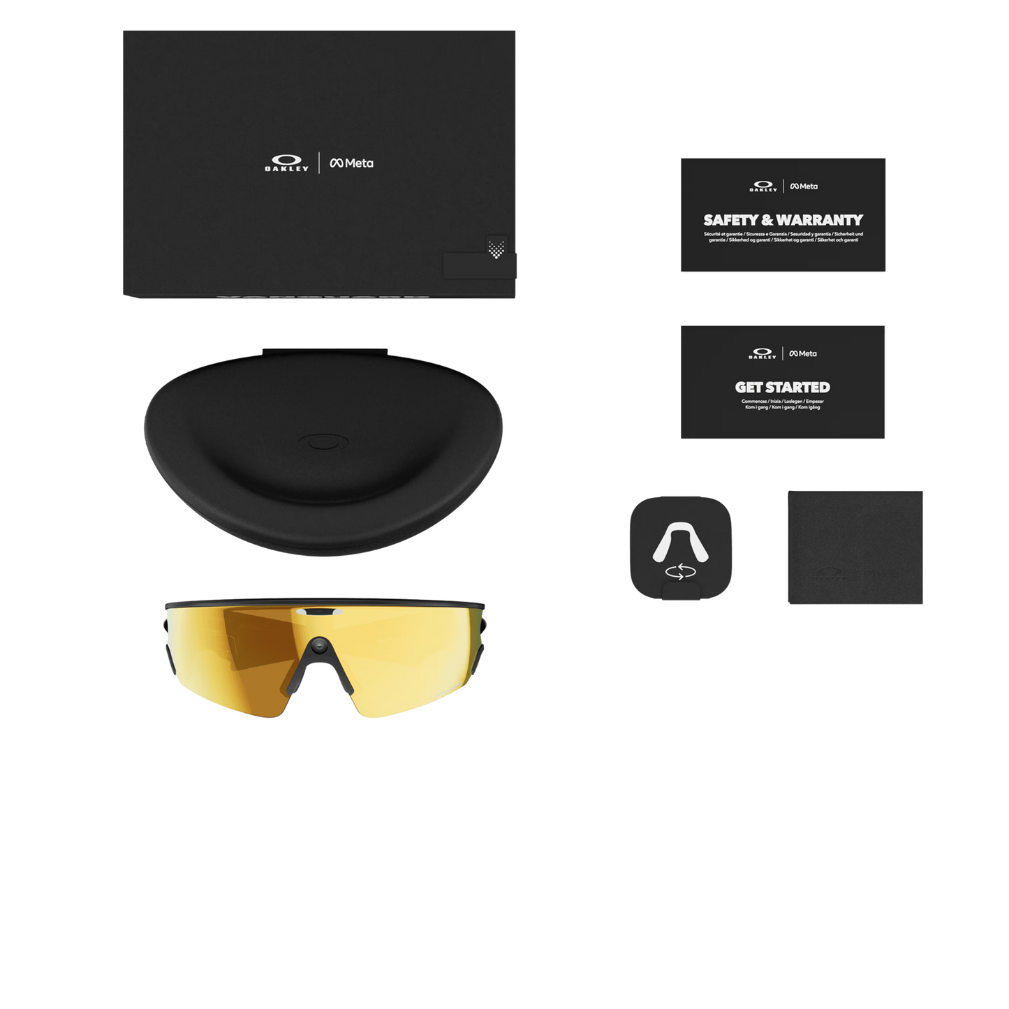 Óculos OAKLEY VANGUARD META Lentes Prizm 24K pretas