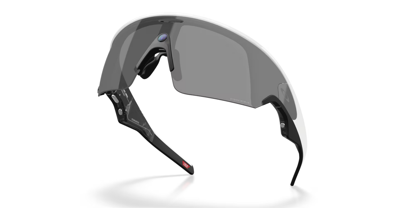 Óculos OAKLEY VANGUARD META Preto/Branco Lentes Prizm Preto