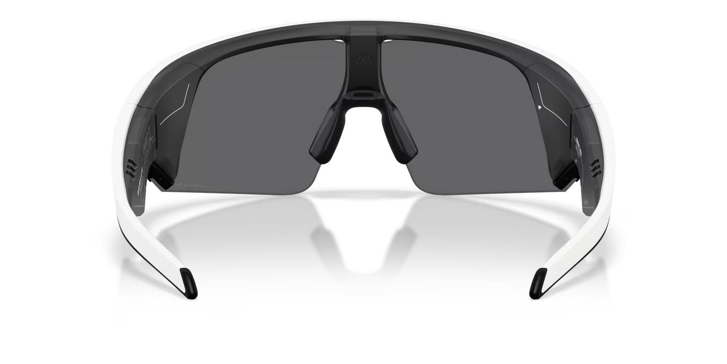 Óculos OAKLEY VANGUARD META Preto/Branco Lentes Prizm Preto