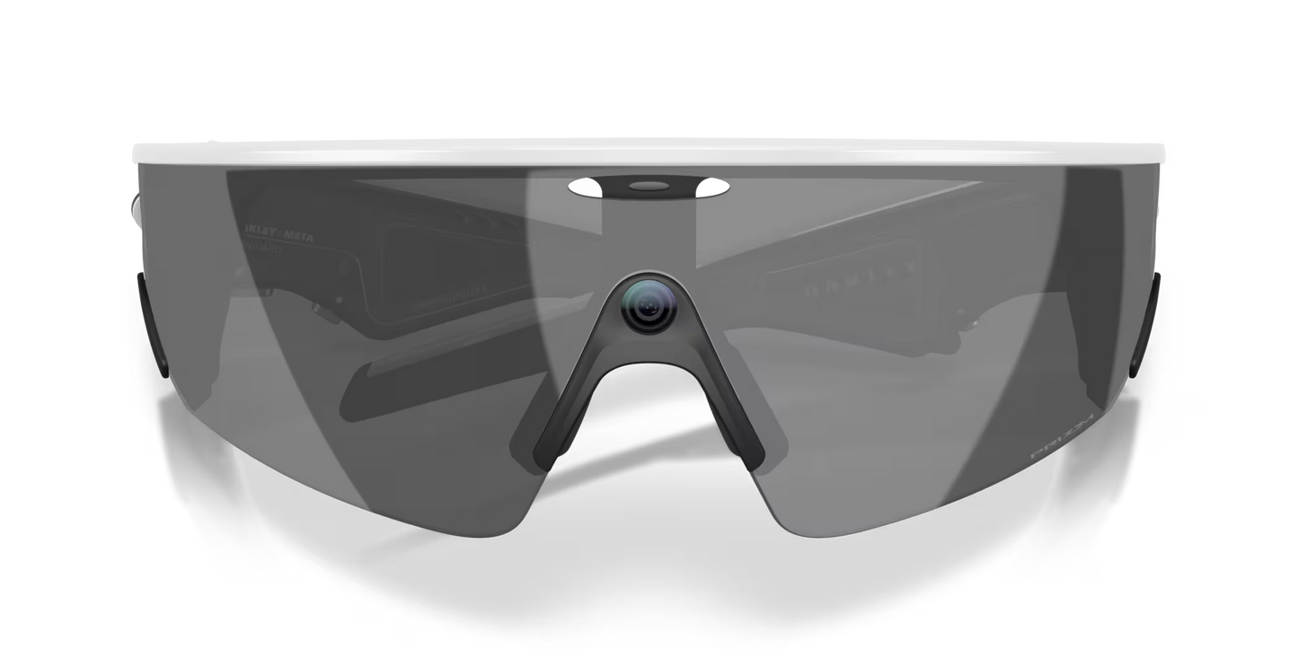 Óculos OAKLEY VANGUARD META Preto/Branco Lentes Prizm Preto
