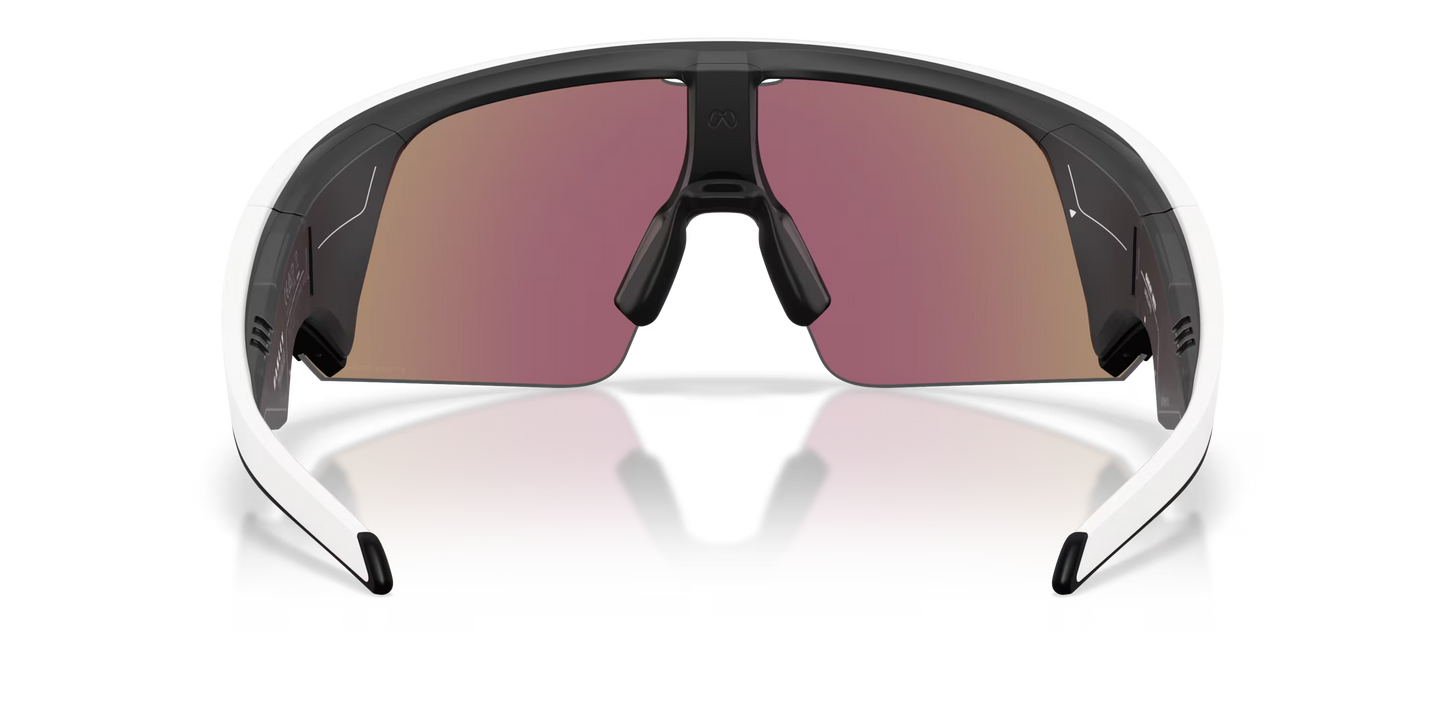 OAKLEY VANGUARD META Glasses Preto/Branco Prizm Sapphire Lens