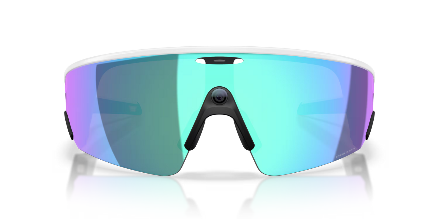 OAKLEY VANGUARD META Glasses Preto/Branco Prizm Sapphire Lens