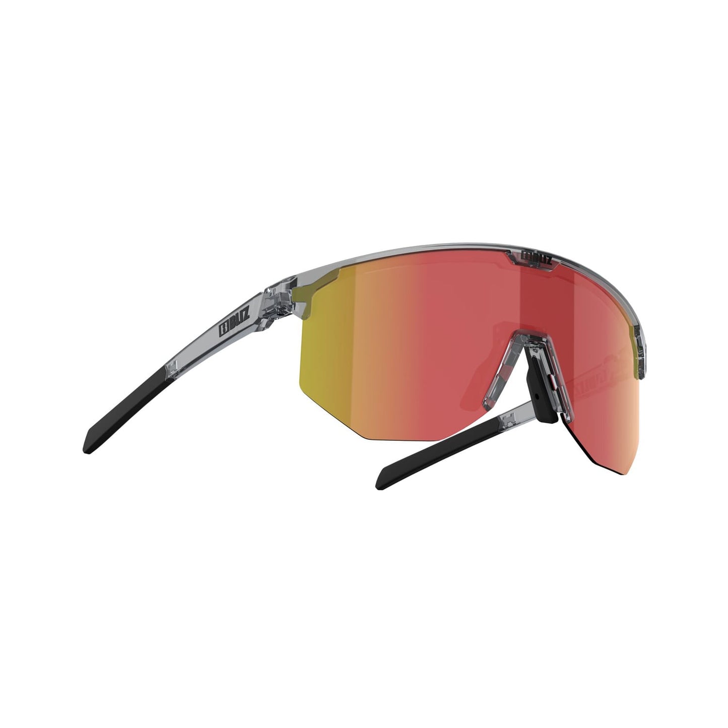 BLIZ HERO Glasses Lente cinzenta transparente t Lens castanha vermelha multi