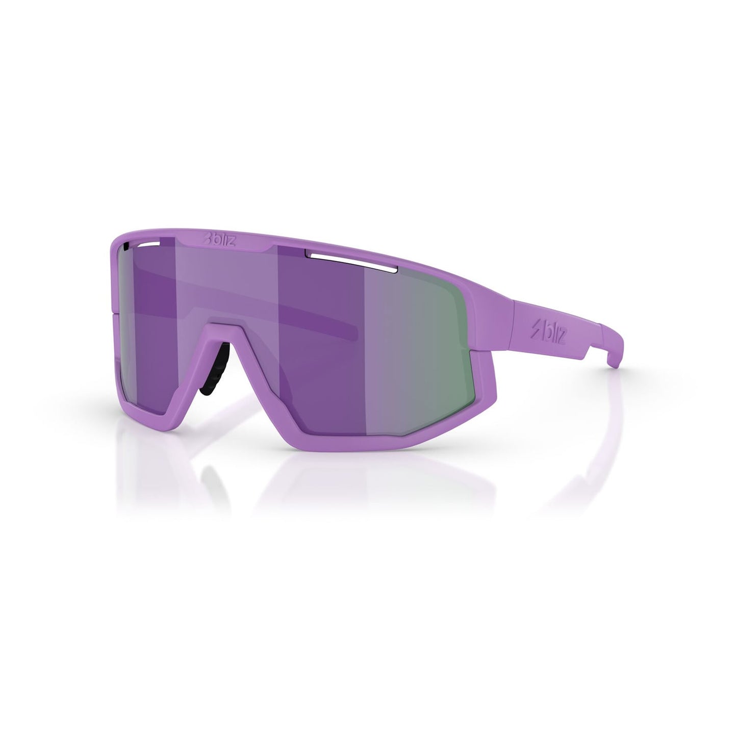 BLIZ FUSION SMALL Glasses Violet Grey Mirror Lens