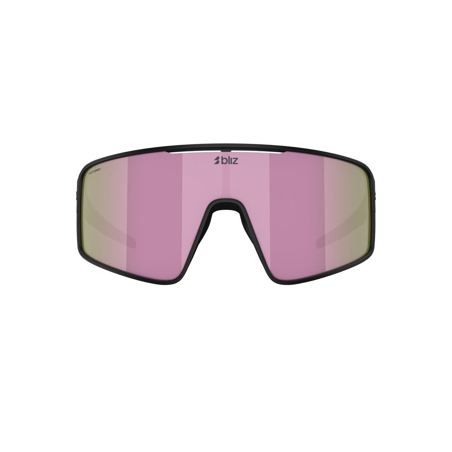 Óculos de sol BLIZ P001 S Armação preta mate Castanho Rosa Multicolor