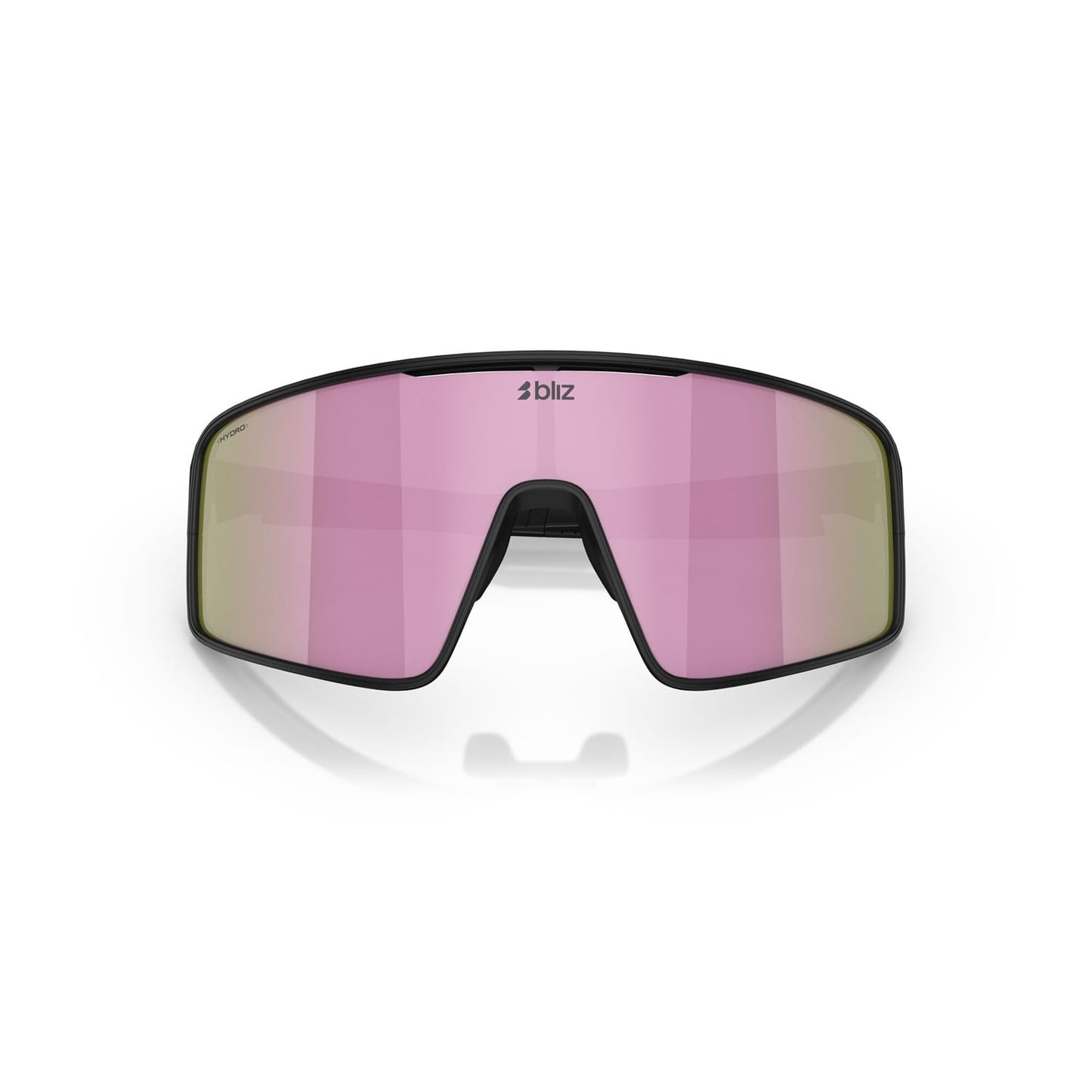 Óculos de sol BLIZ P001 S Armação preta mate Castanho Rosa Multicolor