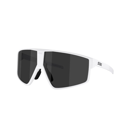 BLIZ P002 S Óculos com lentes cinzentas fumadas branco mate