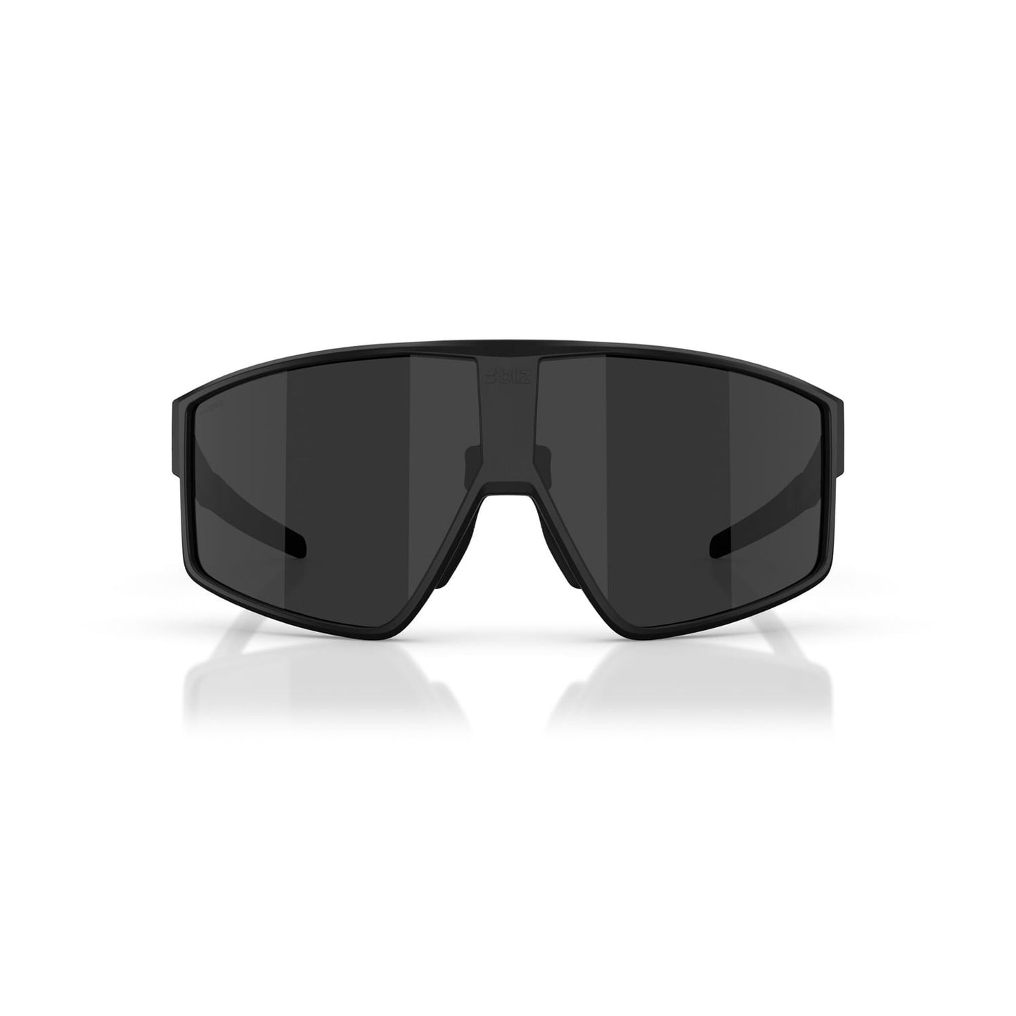 Óculos BLIZZ P002S Preto mate Lentes cinzentas fumadas