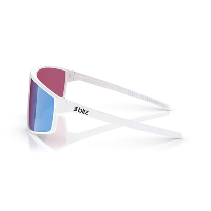 Óculos BLIZ P002 Branco Ecrã Rosa Violeta Azul Iridium