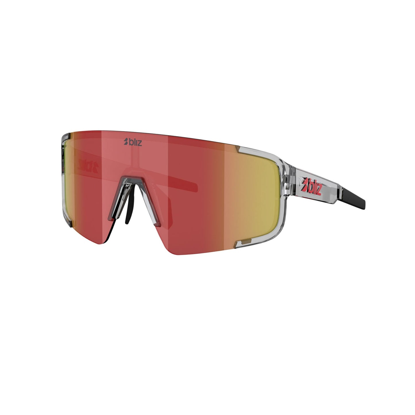 Óculos BLIZ P003 Transparent Grey Lens Red Multi