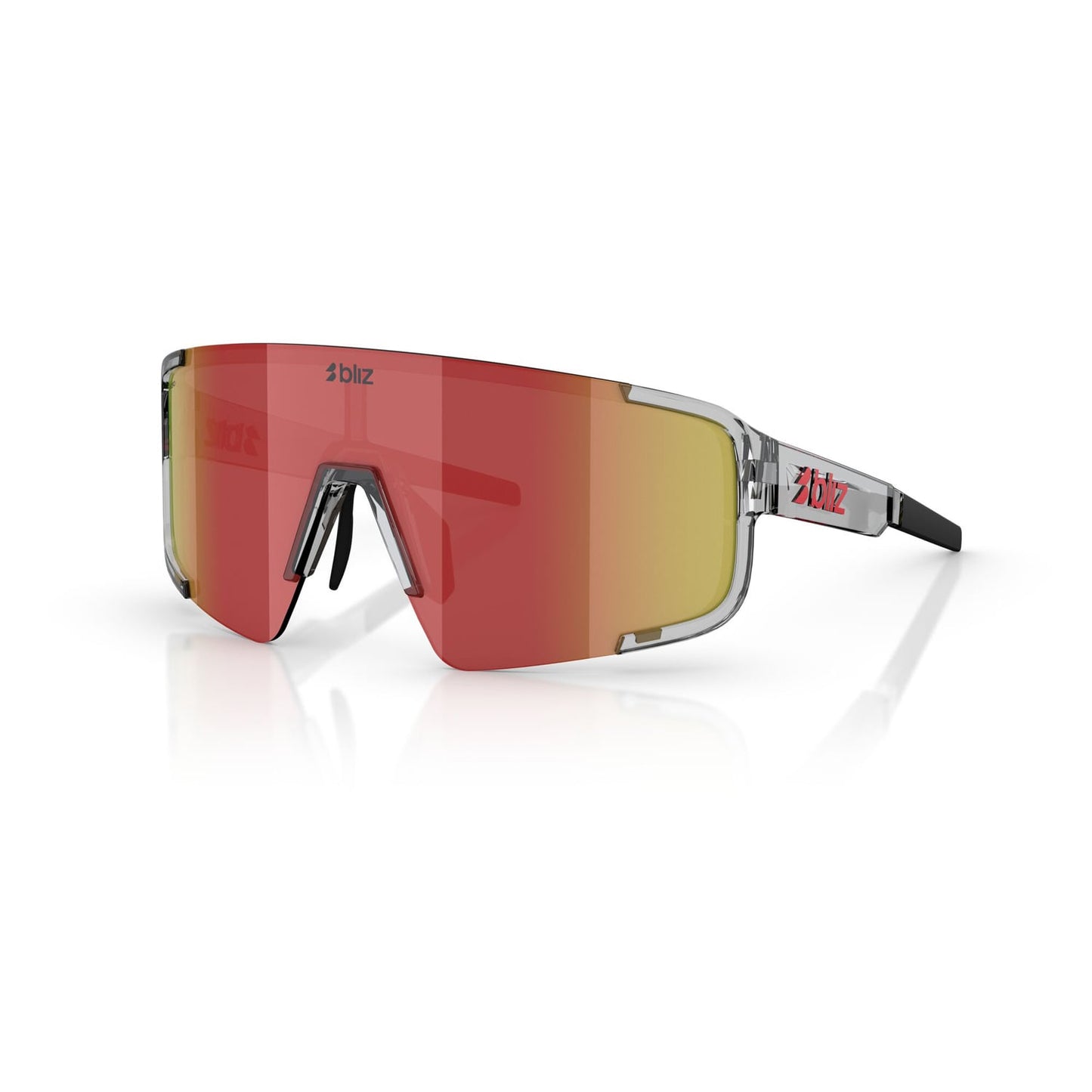 Óculos BLIZ P003 Transparent Grey Lens Red Multi