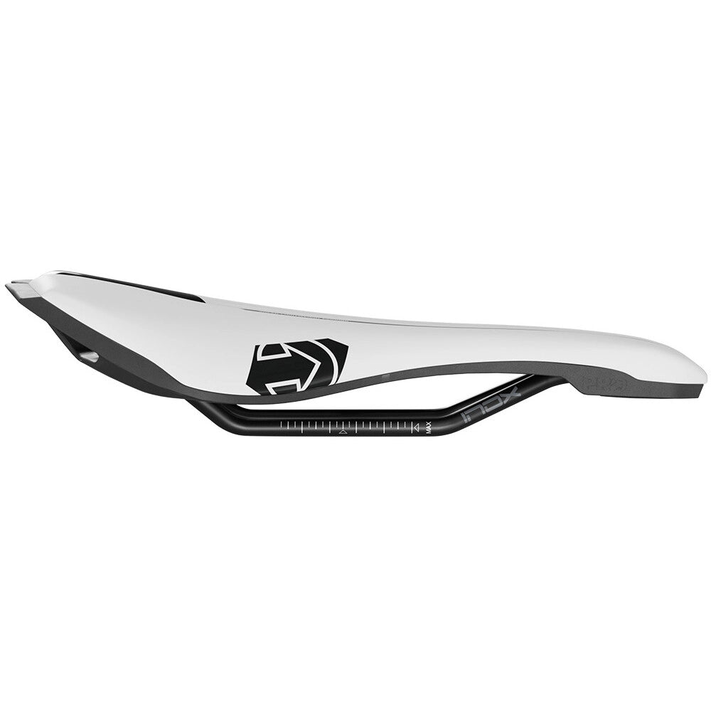 STEALTH PERFORMANCE 142mm PRO Saddle Trilhos de aço inoxidável branco