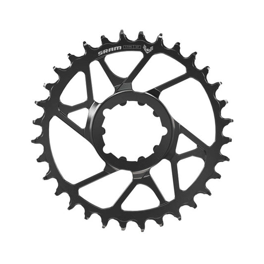 SRAM EAGLE 70 T-TYPE BOOST 12V DM Offset 3mm Mono chainring Preto