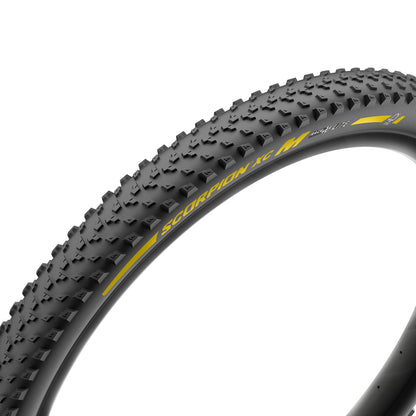 Pneu PIRELLI SCORPION RACE XC M Lite 29x2.40 Tubeless Ready Flexível Preto/Amarelo Team Edition