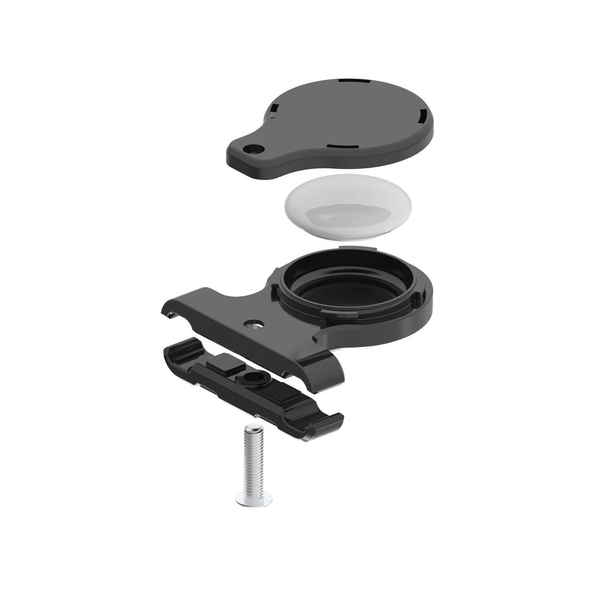 Suporte Antirroubo LEZYNE MATRIX SADDLE TAGGER Preto (para AirTag)