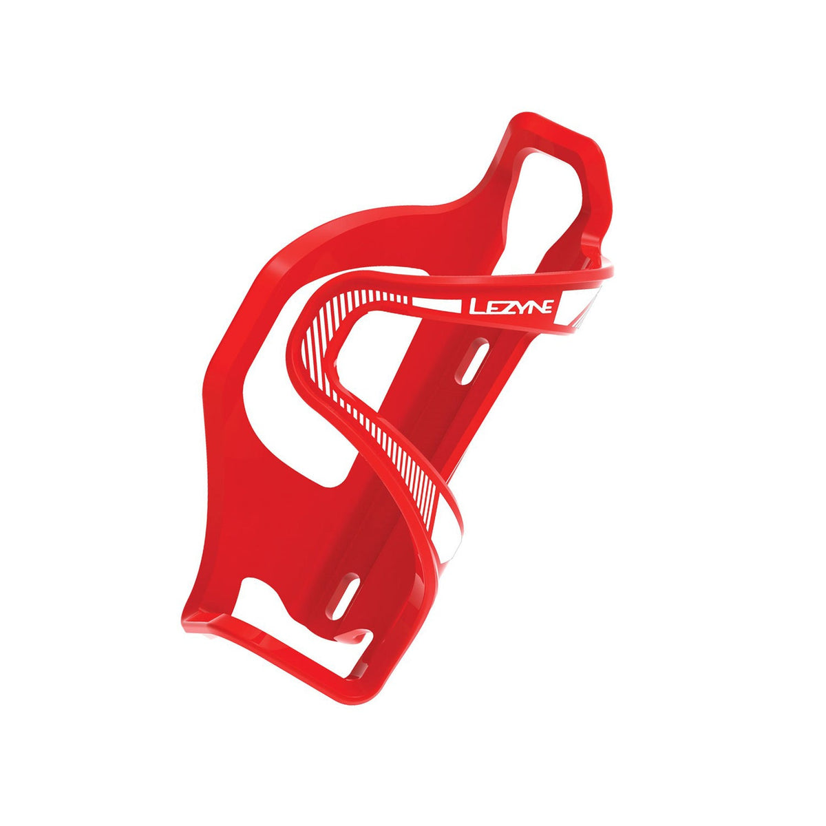 Porta-bidon LEZYNE FLOW CAGE E SL-L de acesso pela esquerda vermelho