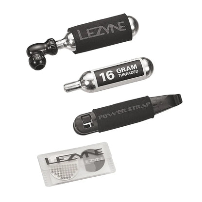 Kit de reparação LEZYNE TWIN DRIVE Repair Combo + cartucho de CO2 roscado