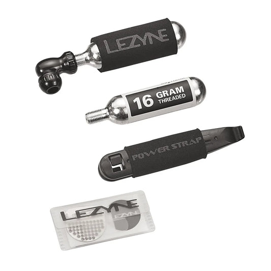 Kit de reparação LEZYNE TWIN DRIVE Repair Combo + cartucho de CO2 roscado