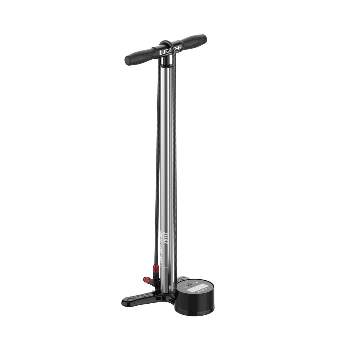 Bomba de pé LEZYNE DIGITAL DRIVE 3.5 ALLOY prateada
