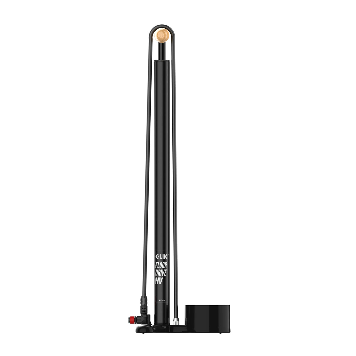 Bomba de Pé LEZYNE CLIK DRIVE HV ABS PRO Chuck Preta
