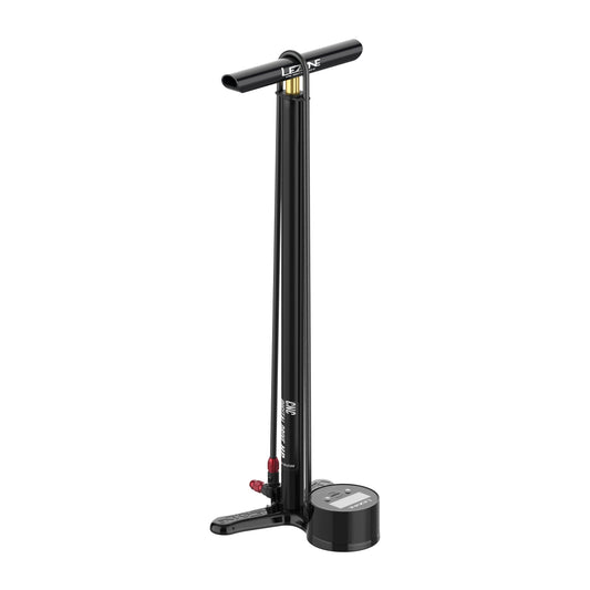 Bomba de pé LEZYNE DIGITAL DRIVE 3.5 CNC preta