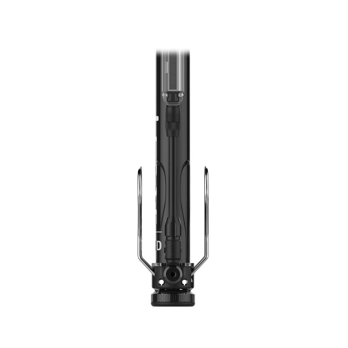 Bomba de pé LEZYNE DIGITAL TRAVEL FLOOR DRIVE preta