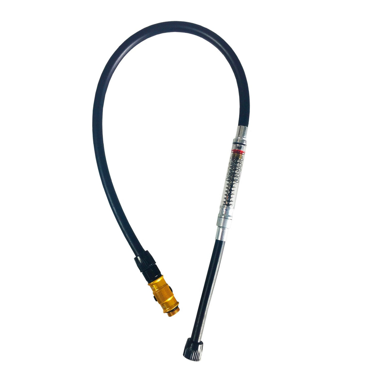Tubo flexível de substituição LEZYNE ABS Flip Venti Micro Floor Drive dourado