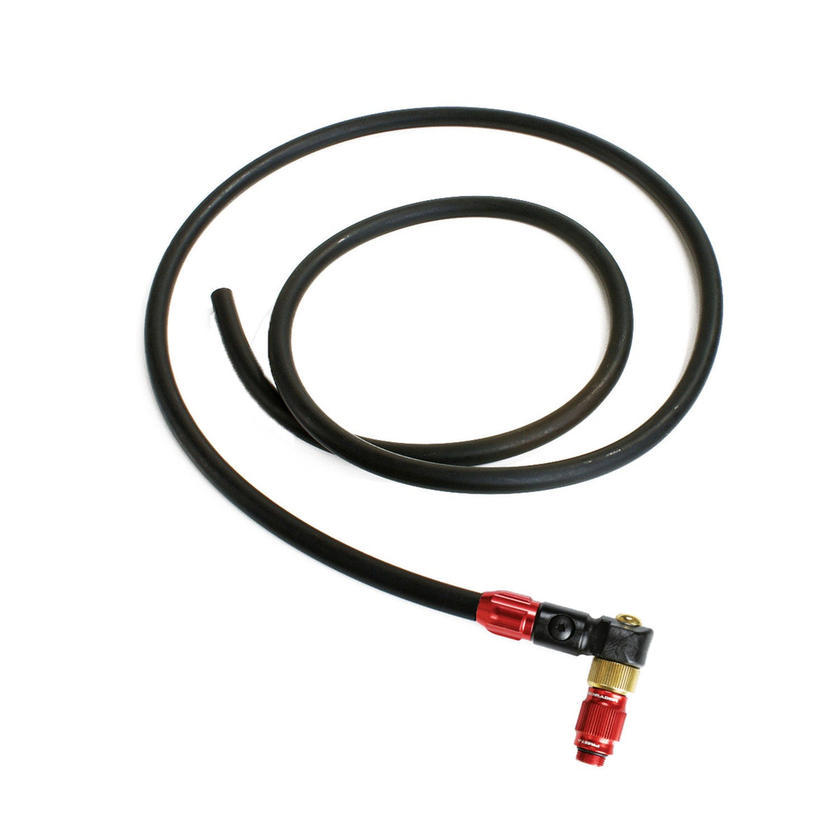 Tubo flexível LEZYNE ABS1 Pro Chuck vermelho brilhante (bombas de pé)