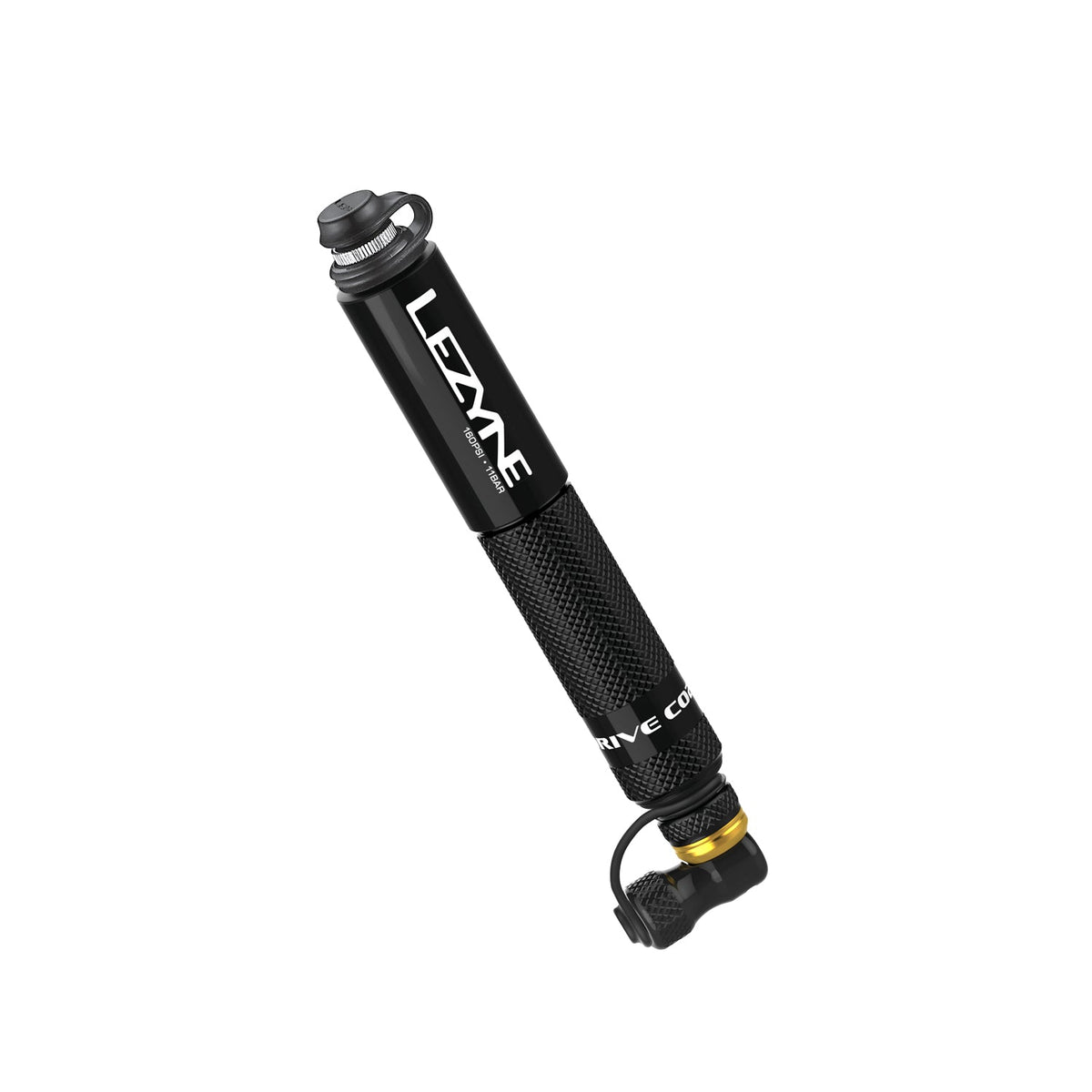 Bomba de mão LEZYNE POCKET DRIVE CO2 preta
