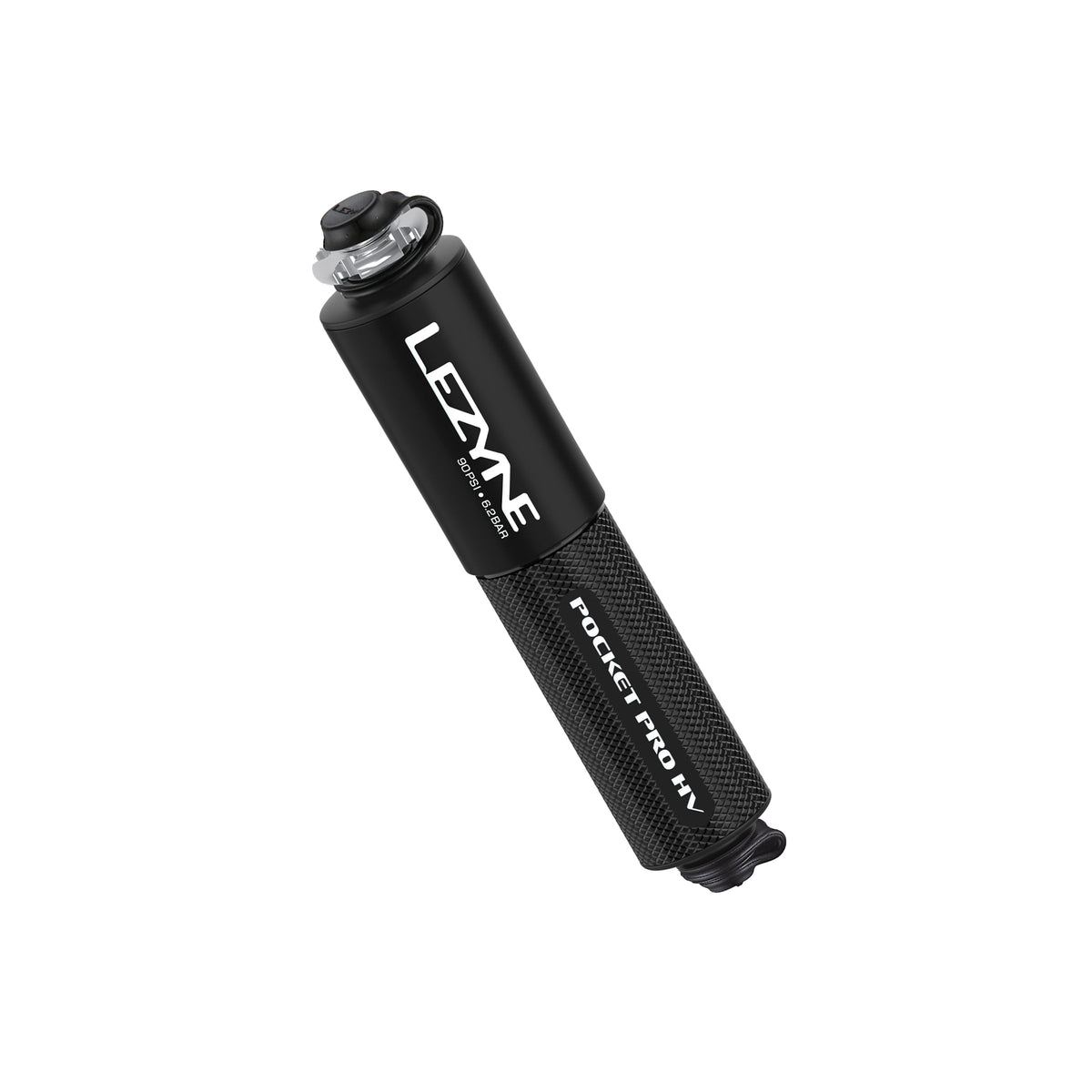 Bomba de mão LEZYNE POCKET DRIVE PRO HV preto mate