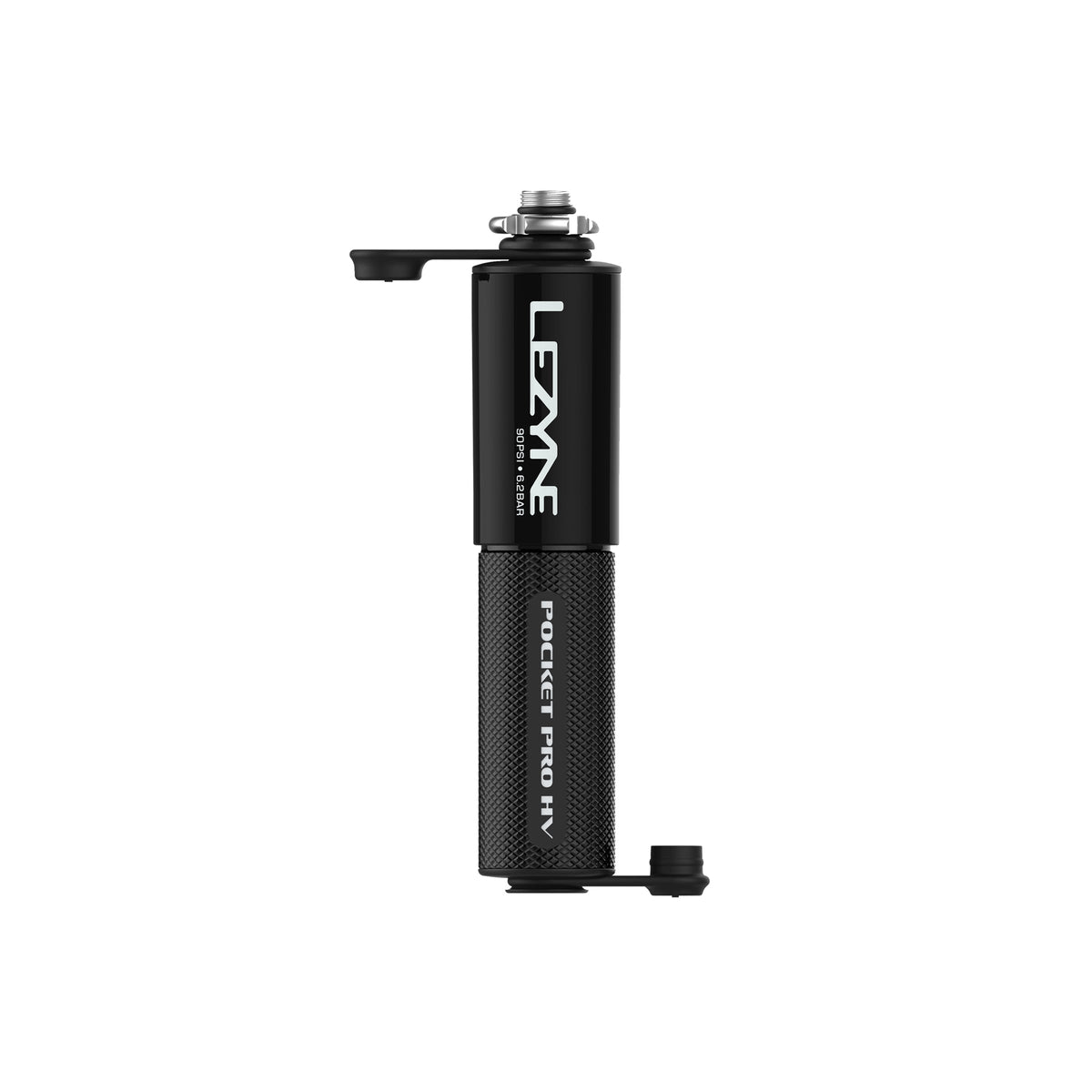 Bomba de mão LEZYNE POCKET DRIVE PRO HV preto mate