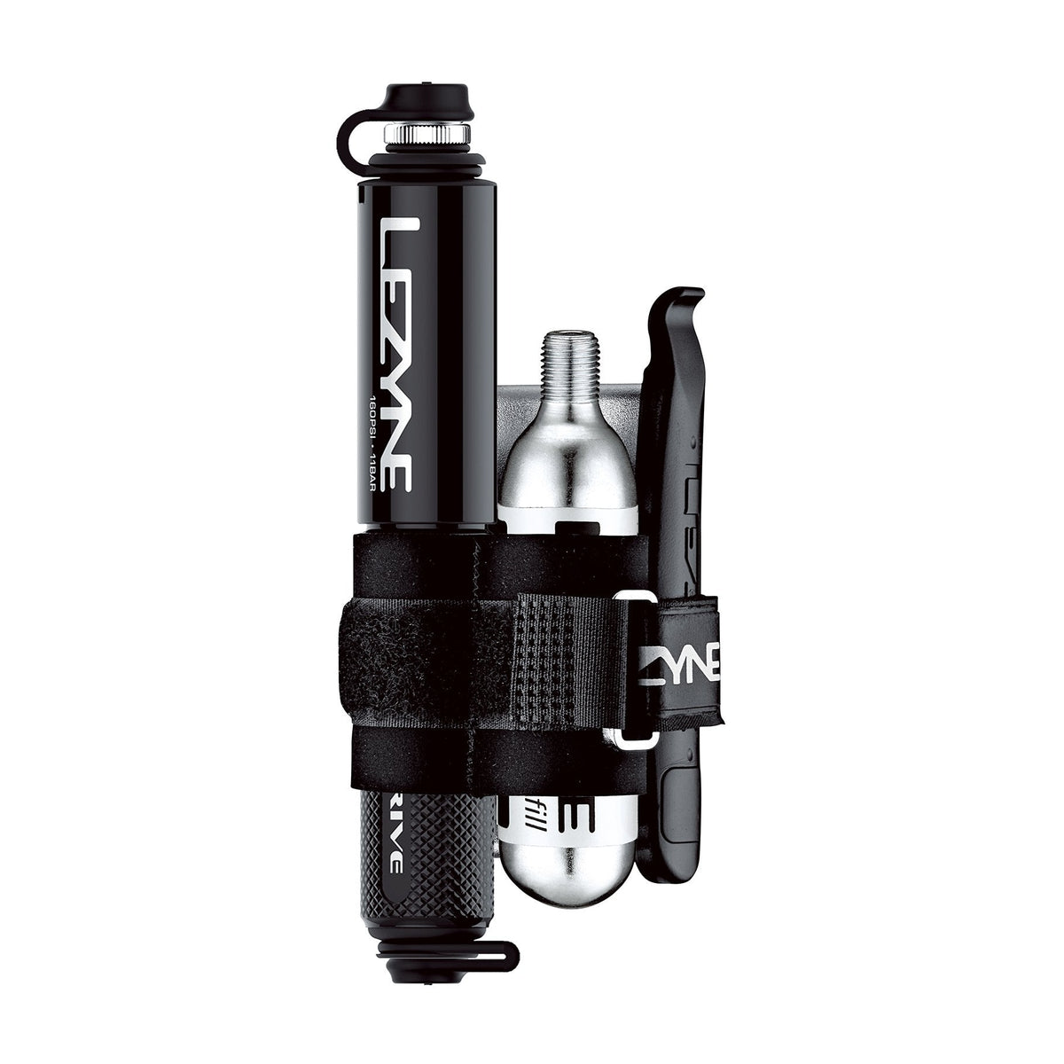 Bomba de mão LEZYNE CNC POCKET DRIVE LOADED preta