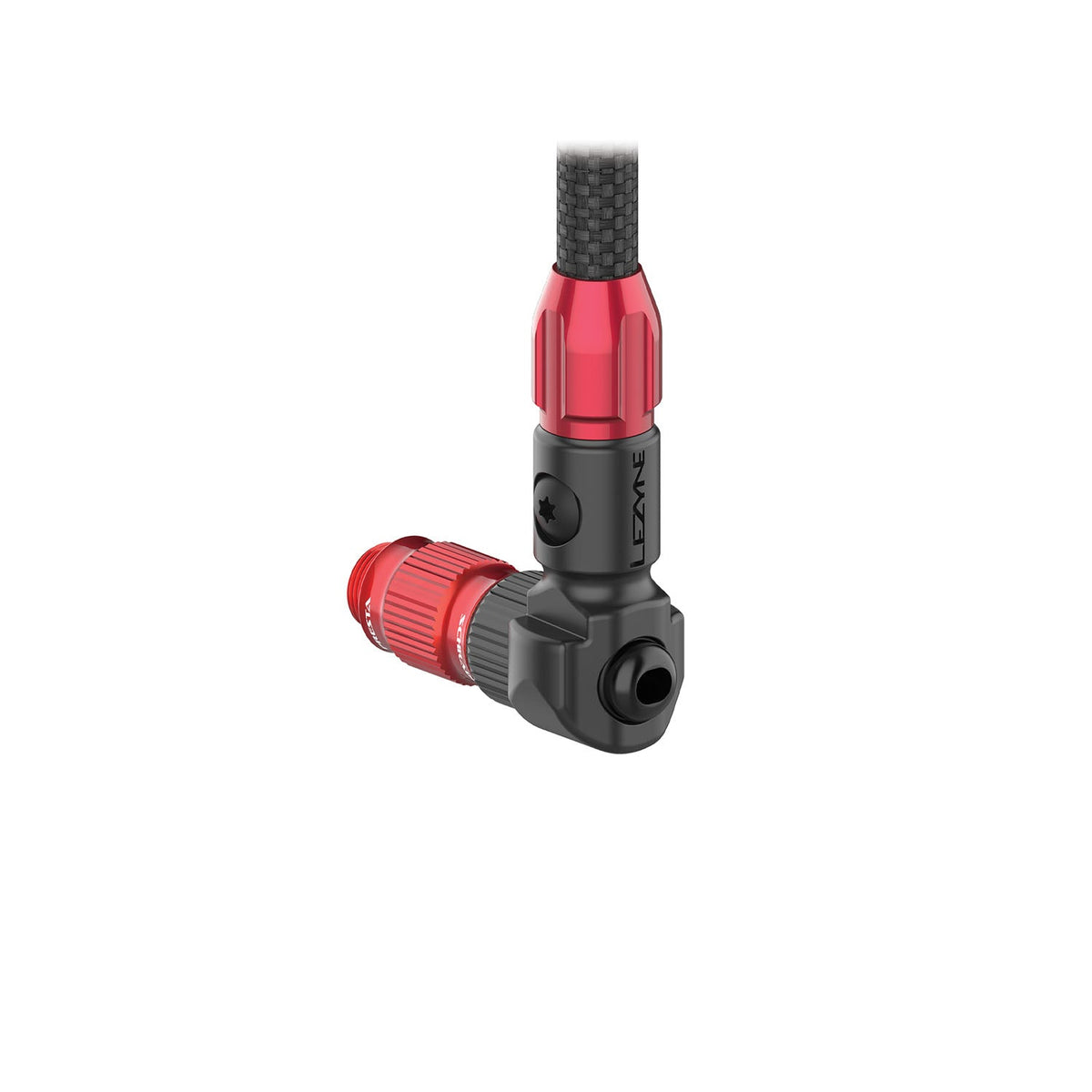 Bomba de pé LEZYNE STEEL FLOOR DRIVE 3.5 cinzenta