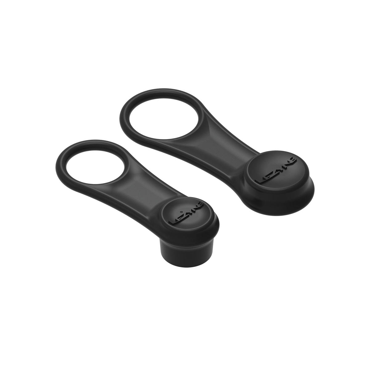 Conjunto de 2 tampas de borracha LEZYNE para HP/HV/Alloy/Pressure/Road Drive