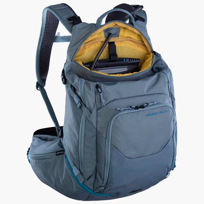 Mochila EVOC EXPLORER PRO 26 L Cinzento