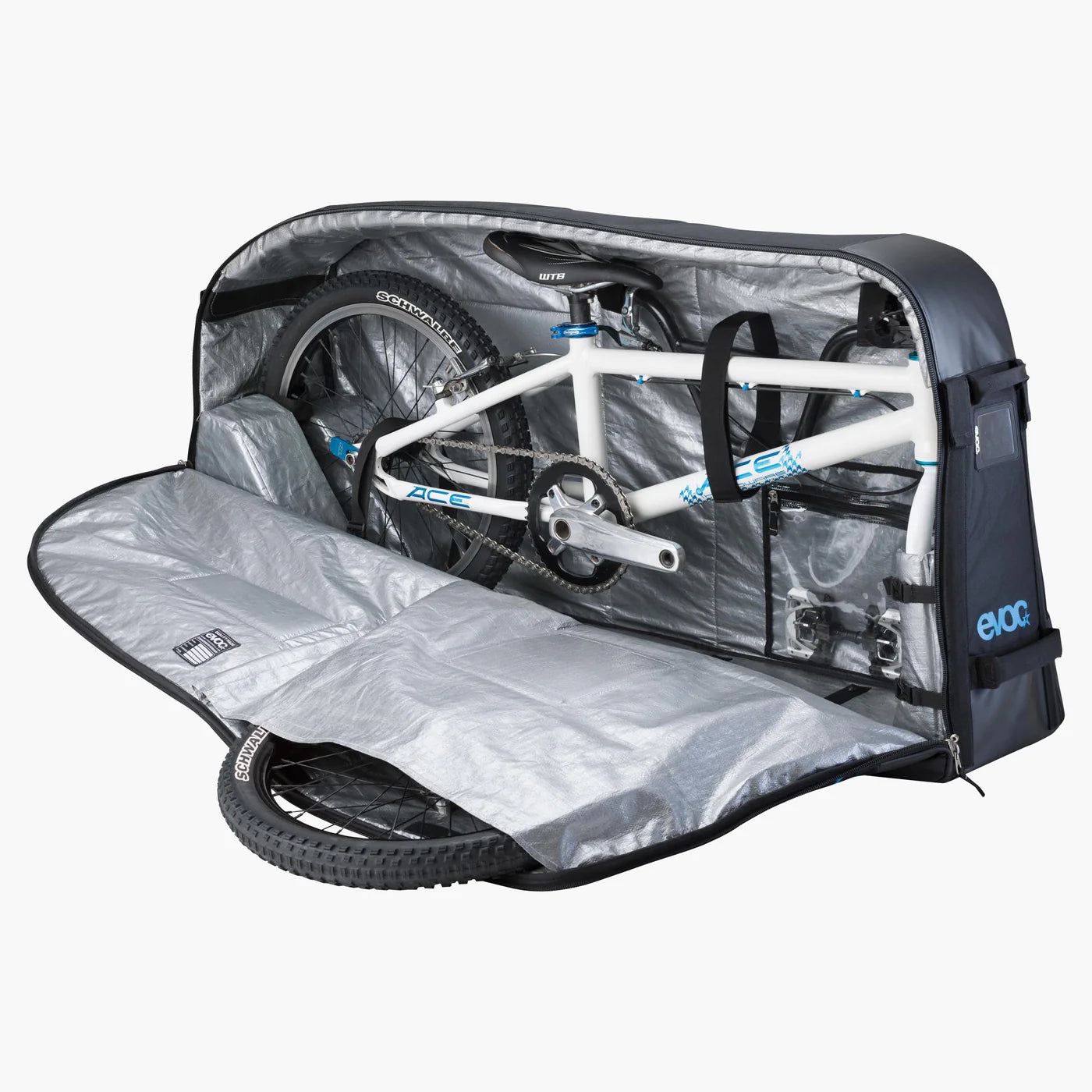 EVOC BIKE TRAVEL BAG Bolsa de transporte para bicicletas BMX Preto