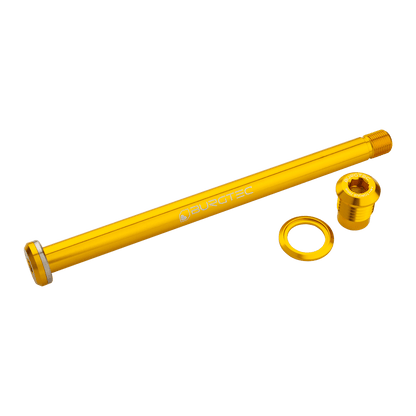 Eixo de Roda Traseira BURGTEC 174mm para Quadro Yeti Ouro